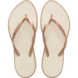 Chanclas Mujer Hav. Slim Point Rose Gold-Beige 412