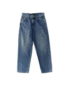 Replay Jeans in cotone BLU 16A - Replay - FashionsVida