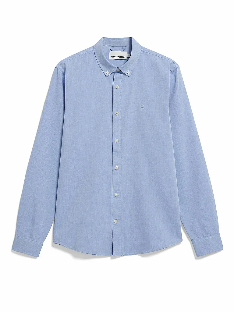 Armedangels Camicia QUAASA blu S - Armedangels - FashionsVida