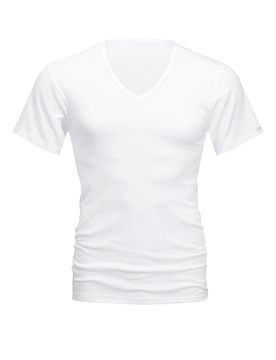 T-Shirt NOBLESSE weiss L herren