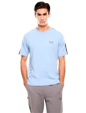Ea7 Maglietta A Maniche Corte 7m001595_af21787 Bel Air Blue XS - Emporio armani - FashionsVida