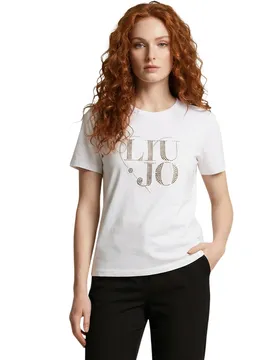 Liu Jo Damen T-Shirt Weiß 515646