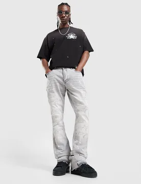 Oasis 2.0 Jeans - Herren, Grau - male - Size: L - Lorenzo - FashionsVida