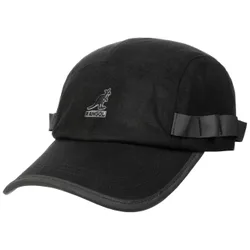 Waxed Utility 5 Panel Cap by - black - Herren - Size: One Size