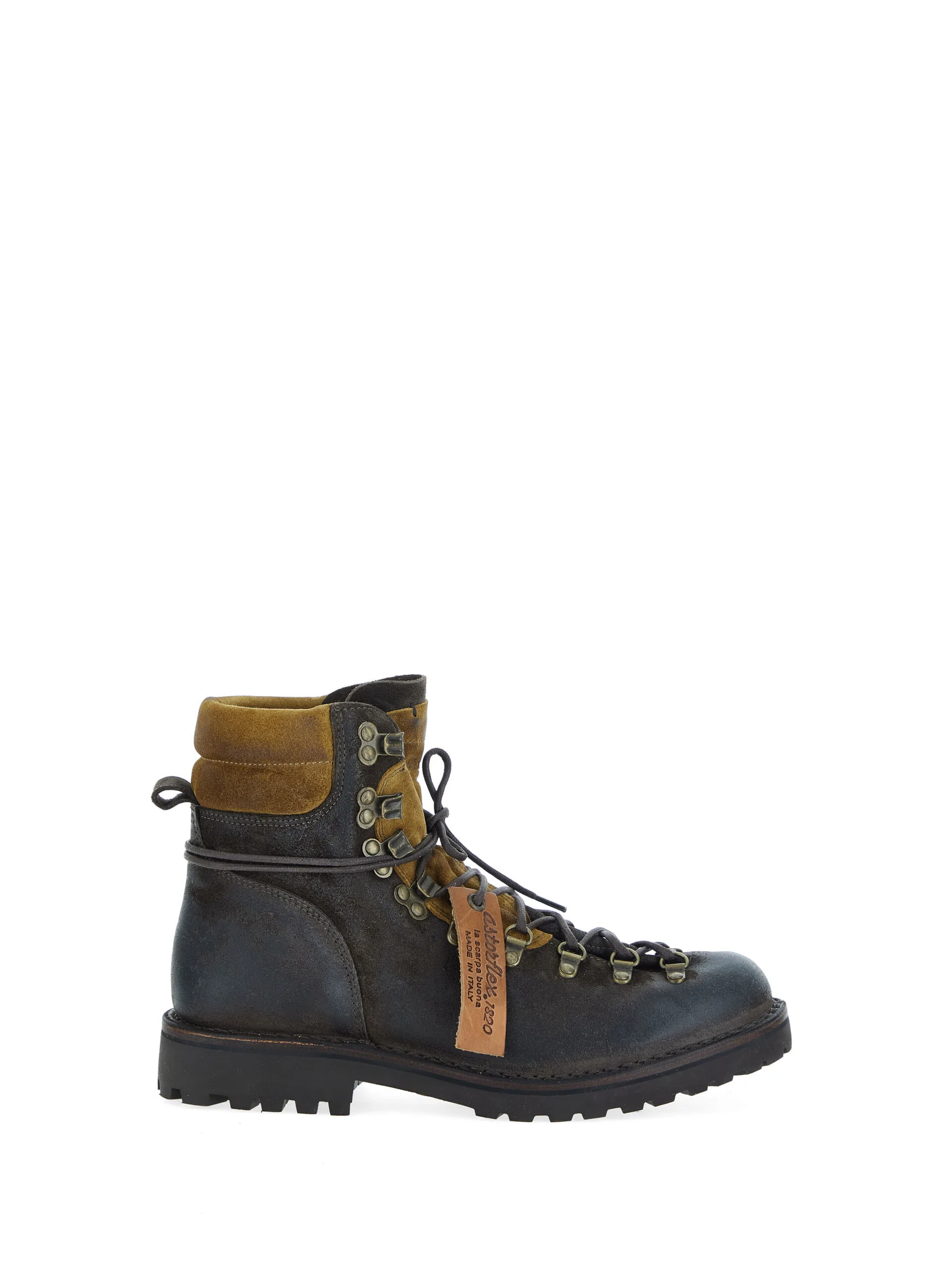 Anfibi in pelle TESTA DI MORO 44 - Astorflex - FashionsVida