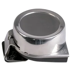 Compact Electrical Horn Grey One Size unisex