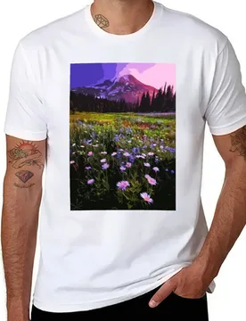 Washington, Mount Rainier National Park T-Shirt funny t shirts cotton man t shirt cotton high quality T-Shirt - Aliexpress - FashionsVida