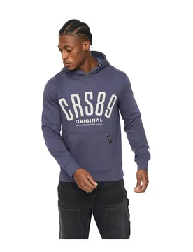 Mens Hallfell Hoodie (Navy) - Size Large - Crosshatch - FashionsVida