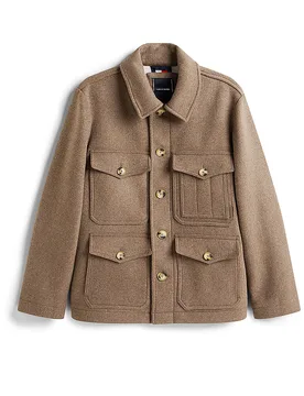 Chaqueta de lana beige XL - Tommy hilfiger - FashionsVida