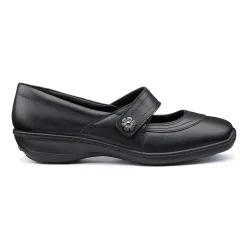 Women's Wide Fit 'Charity' Mary Janes in Black Size: 9 - Black - Size: 9