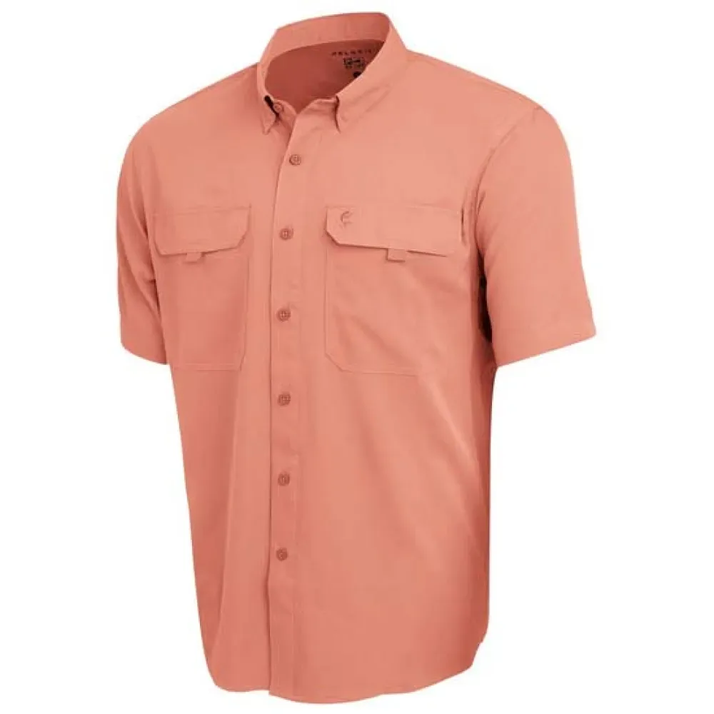Keys Short Sleeve Shirt CRL M Men - PELAGIC - FashionsVida