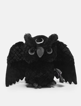Plüschfigur - Kreeptures - Owlman Plush - schwarz/rot - None - unisex