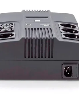 Ups Dn-170111 Ups 800va/480w Black One Size unisex - DIGITUS - FashionsVida