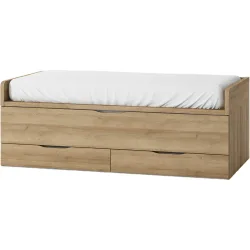 Cama nido con 2 cajones con rebaje y costados bajos Mio