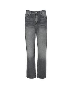 Jeans Straight Fit grau 38 damen