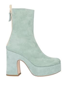 Stiefelette Damen Salbeigrün 36,36.5,37,38,39 Damen