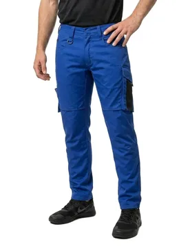 Pantalon De Travail Unique 12579 Big Thigh Pockets Royal / Dark Navy 54 - MASCOT - FashionsVida