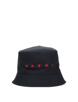 Marni Cappello Bucket Logo