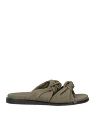 Sandale Damen Khaki 37 Damen