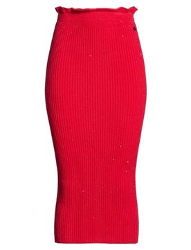 DIXIE Midi-Rock Damen Rot M,S Damen