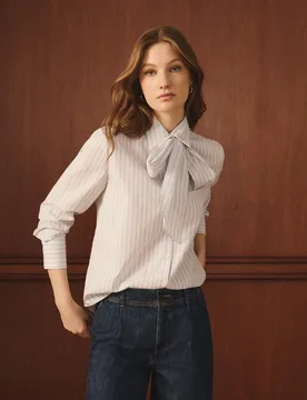 Camisa de manga larga estampada de mujer - Lloyd's - FashionsVida
