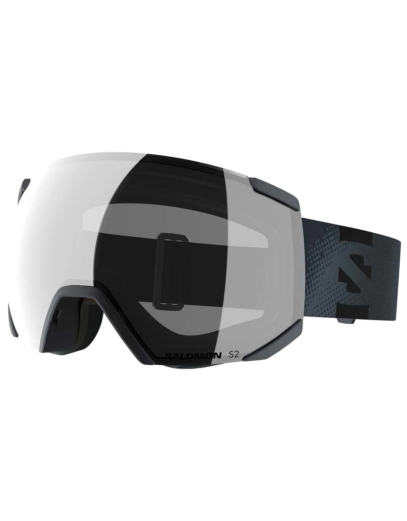Masque de ski/snowboard - Radium ML Ebony - Noir - Salomon - FashionsVida