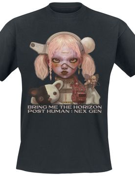 T-Shirt - Next Gen Cover - S bis 5XL - für Männer - Größe 5XL - schwarz - Lizenziertes Merchandise! - Männer - male