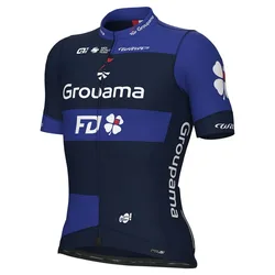 Maglia A Maniche Corte Pr-s Groupama Fdj 202 Blue