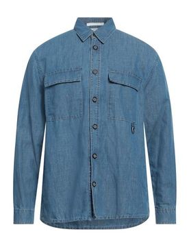 Jeanshemd Herren Blau S Herren