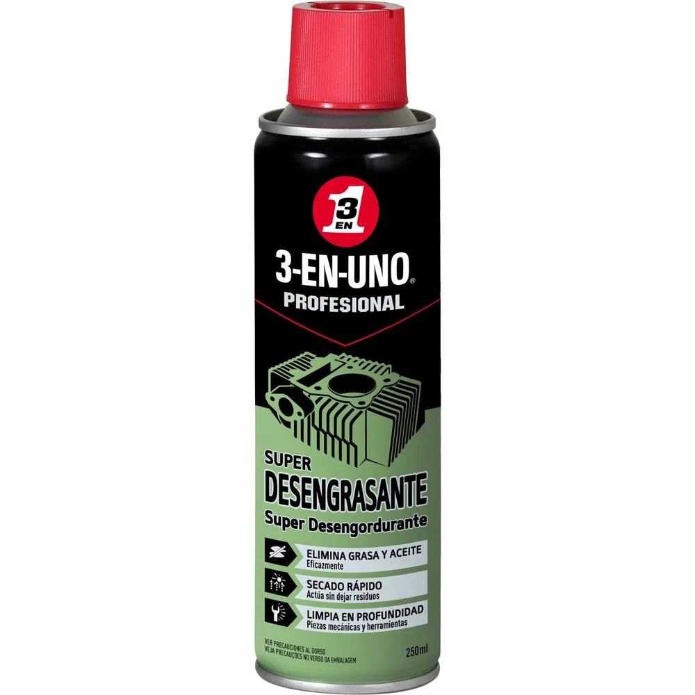 Super Desengrasante Spray 250 ml - 3 En 1 - FashionsVida