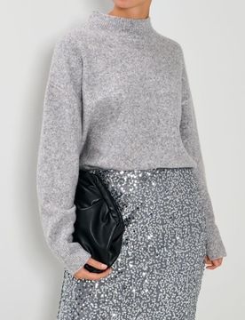 Maglione con maniche lunghe - grigio chiaro