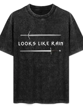 Looks like rain - Witcher T-Shirt Fashion Simple Casual Tee Shirt - Aliexpress - FashionsVida