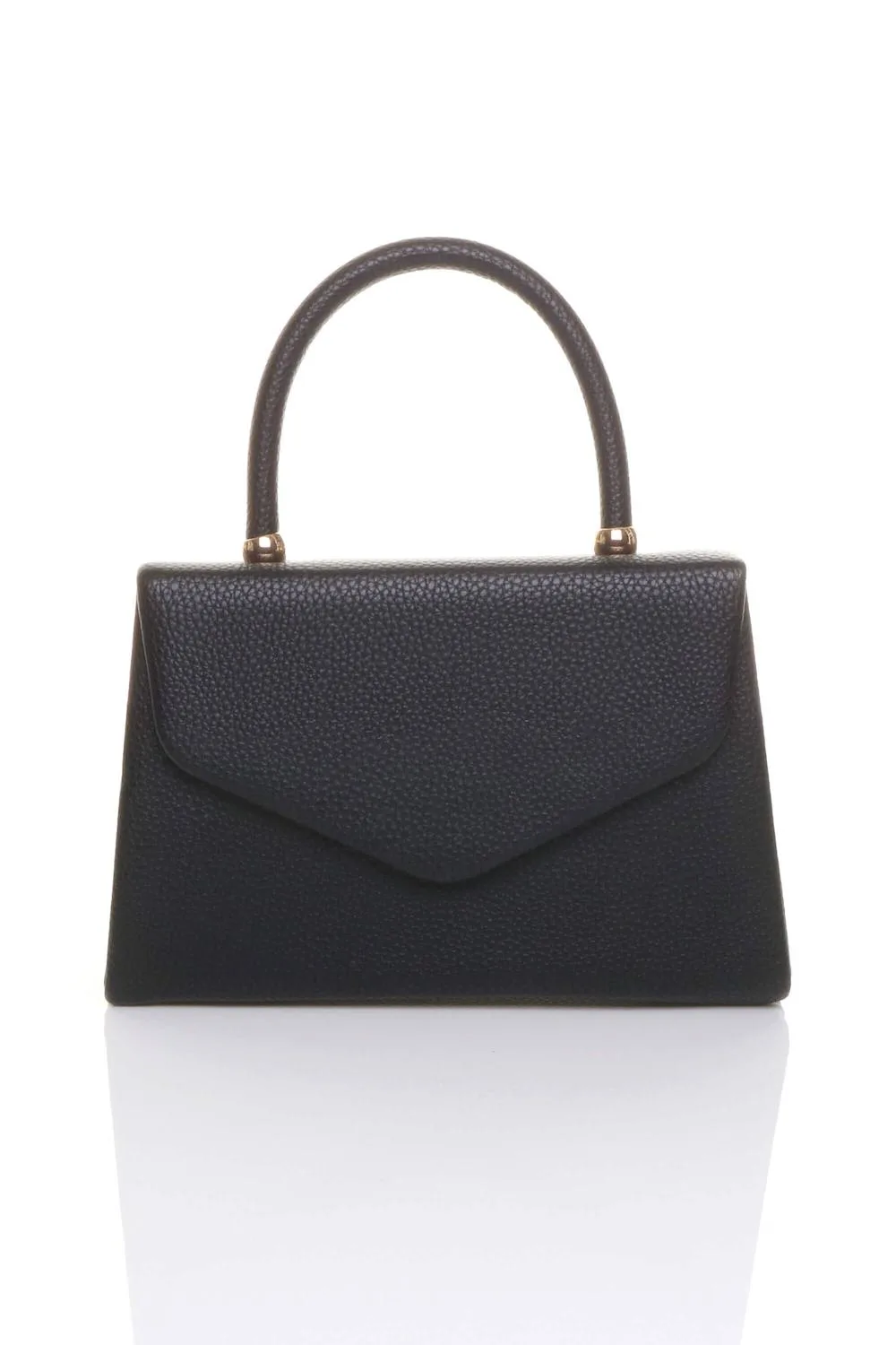 Evening Smart Casual Top Handle Envelope Bag - Black - Size: One Size - Ajvani - FashionsVida