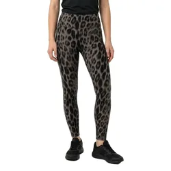 Leggings 7/8 Optime Power Leopard Black / Earth Strata M