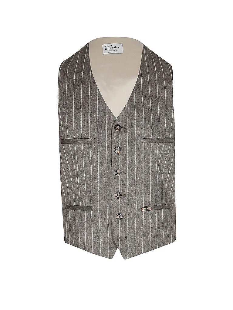 Chaleco tradicional LUSEBASTIAN marrón claro 50 - LUIS TRENKER - FashionsVida