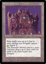 Stone Calendar The Dark