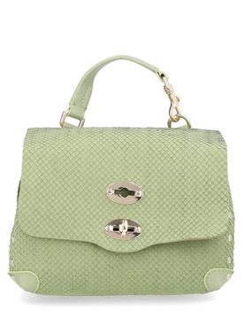 Postina Baby Bag in Amoretto Leather
