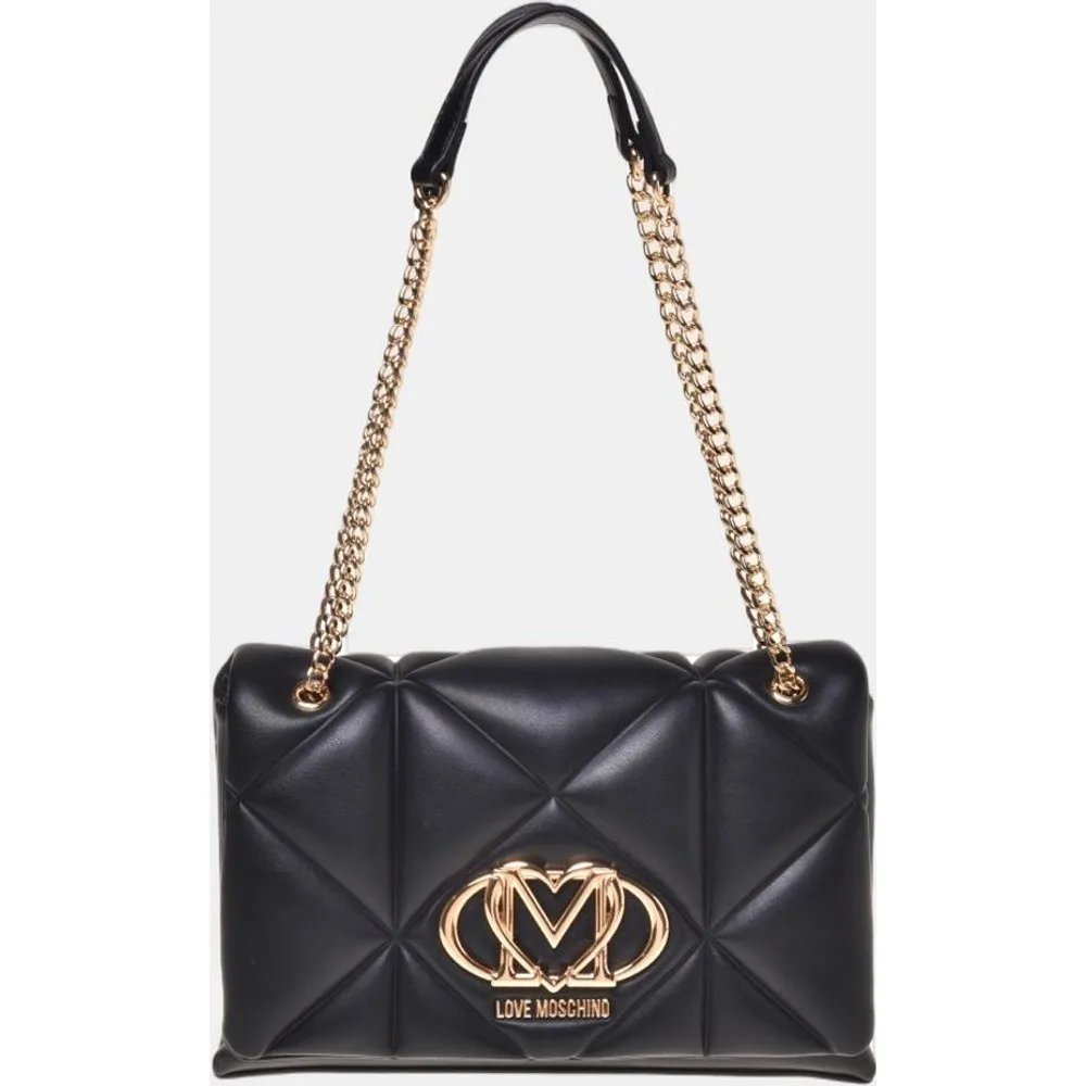 Bolso de hombro color con solapa - Love Moschino - FashionsVida
