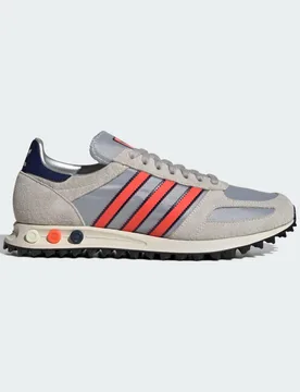 SCARPE LA TRAINER OG 41 1/3 Silver Metallic / Dark Blue / Dark Blue - Adidas - FashionsVida
