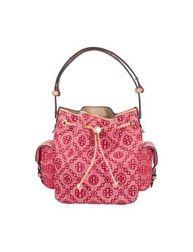Cow Leather Shoulder Bag with Statement Trim