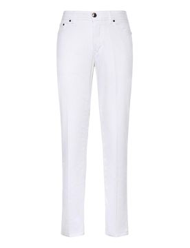 Pantaloni in cotone elasticizzato