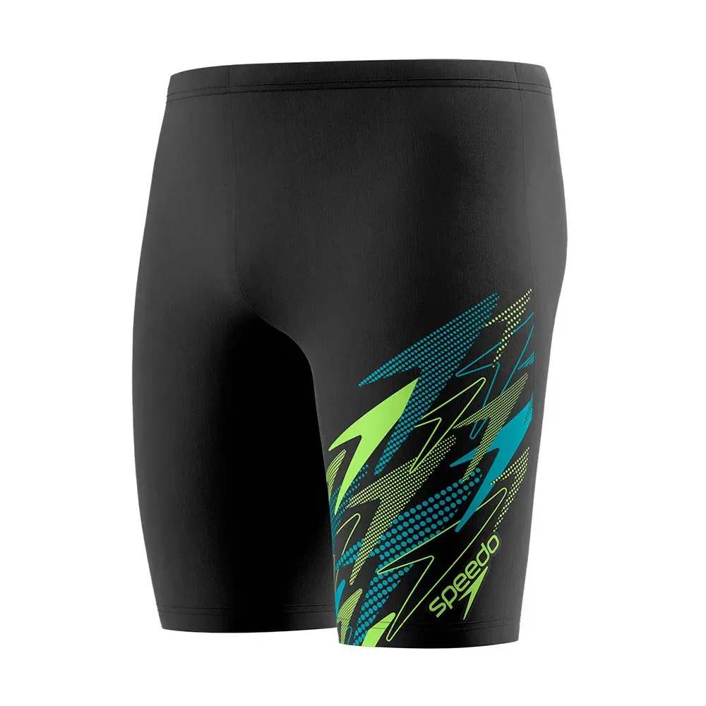 Medley Logo Jammer Anthracite / Hyper Teal 34 Men - Speedo - FashionsVida
