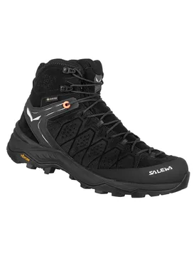 Chaussures de trekking en GORE-TEX® - Alp Trainer 2 Mid GTX W Black/Black - Taille 38 - Noir - Salewa - FashionsVida
