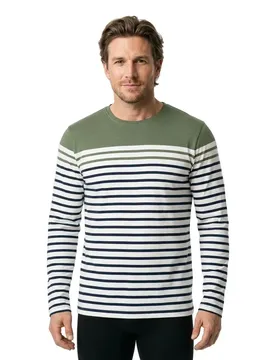 Maglietta A Maniche Lunghe Louie Duck Green / Pearl 2XL