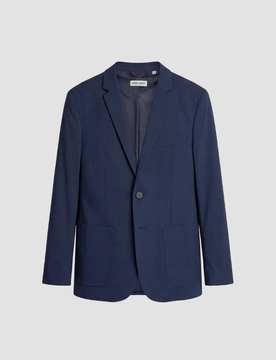 Giacca slim fit uomo blue marine