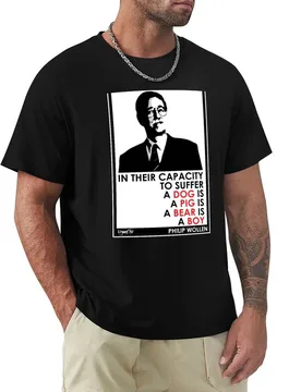 VeganChic ~ Philip Wollen Inspire T-Shirt Funny t-shirt man clothes mens cotton t shirts - Aliexpress - FashionsVida