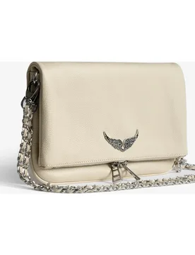 Zadig & Voltaire - Bolso de mano rock de piel granulada - Zadig & Voltaire - FashionsVida