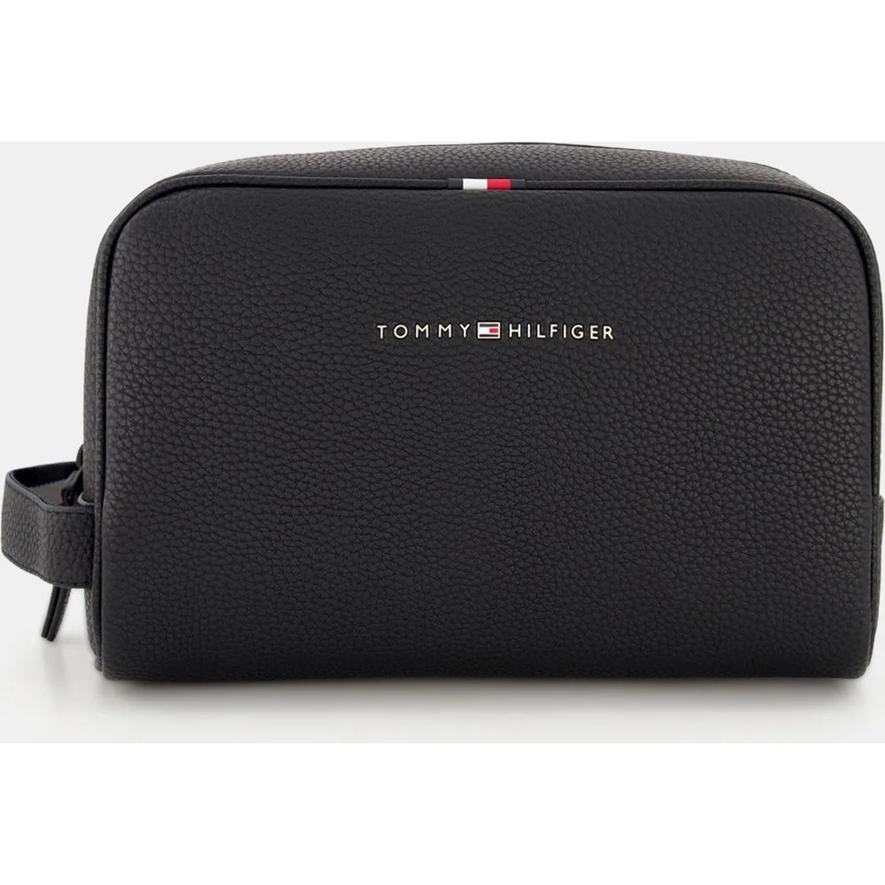 Neceser en con asa corta y logo - Tommy Hilfiger - FashionsVida