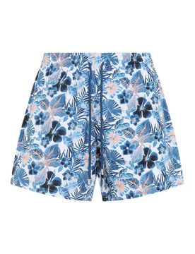 Pantaloncini da bagno con fiori
