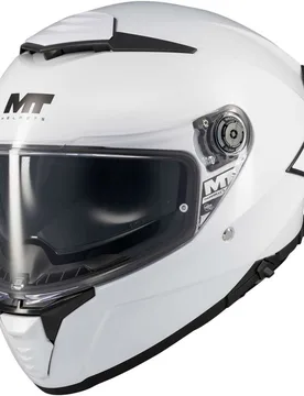 Casco Moto Integrale THUNDER 4 SV PURE A0 Bianco taglia 3XL - MT Helmets - FashionsVida